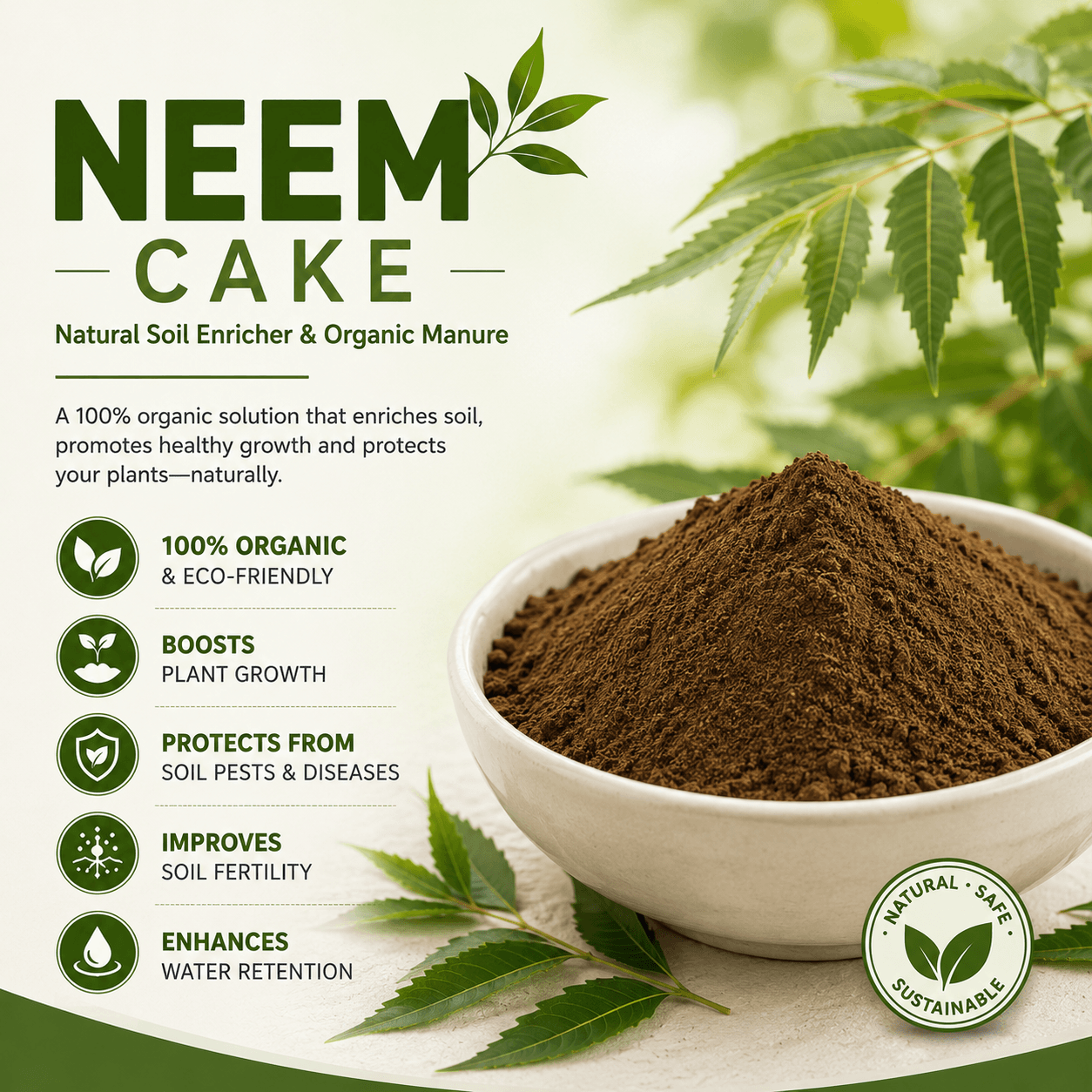 Neem Cake Powder